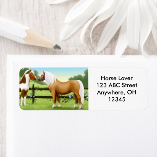 Paard Vrienden Label (Insitu)