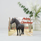 Paard Vrolijk Christmas.jpg Feestdagenkaart (Staand voorkant)