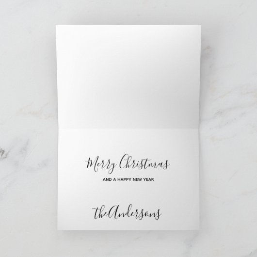 Paard Vrolijk Kerstmis Equestrian Cute Pony Feestdagen Kaart (Binnen)