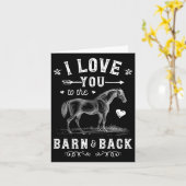 Paard waar ik van hou... kaart (Gele Bloem)