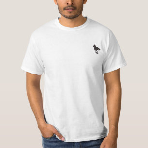 Paard Wandelen Silhouet T-shirt