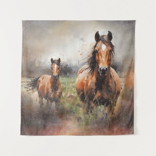 Paard Wandkleed (Voorkant)