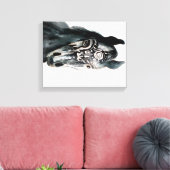 Paard Waterverf Reproductie Art Print Wanddecorati (Insitu (Woonkamer))