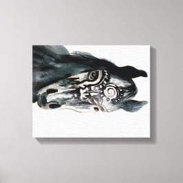 Paard Waterverf Reproductie Art Print Wanddecorati