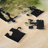 Paard Waterverf Wit Arabisch Paard Pony Natuur Legpuzzel (Zijkant)