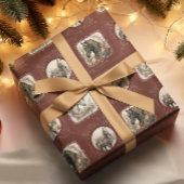  Paard Western Cowboy Kerst Cadeaupapier