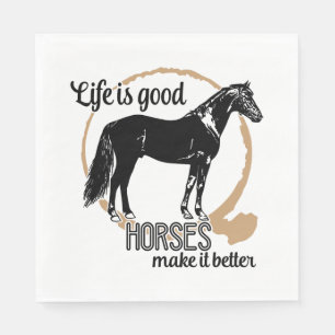 Paard Western Rustiek Cowboy Paardensport Trouwen Servet