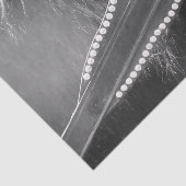 Paard Western Zwart Wit Vintage Rustiek Tissuepapier (Detail)