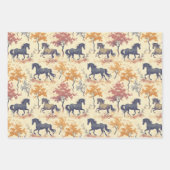  Paard Westerne hengsten Inpakpapier Vel (Voorkant 3)