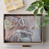 Paard Westers Landelijk Decoupage Tissuepapier (Geschenk)