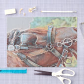 Paard Westers Landelijk Decoupage Tissuepapier (Craft)