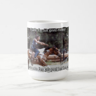 Paard zegt dat ik genoeg ben koffiemok