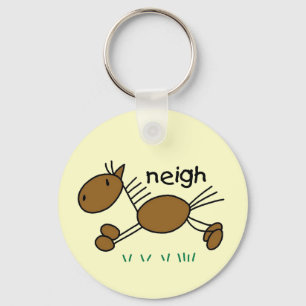 Paard Zegt Neigh T-shirts en Cadeaus Sleutelhanger
