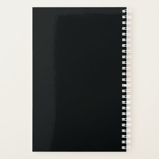 Paard Zodiac Sign Planner (Achterkant)