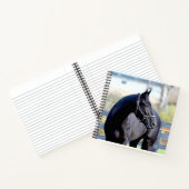 Paard & Zonsopgang aan het meer Notitieboek (Binnen)