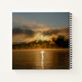 Paard & Zonsopgang aan het meer Notitieboek (Achterkant)