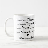 Paardachtigen Huisdier verlies Keepsake Paard Memo Koffiemok (Links)