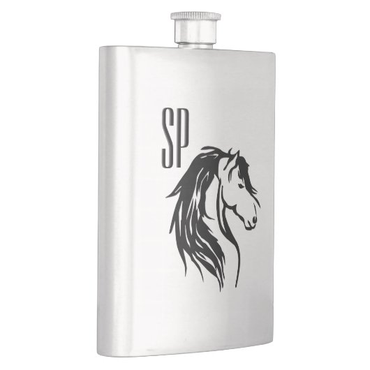 Paarddesign Monogram Flacon (Rechts)