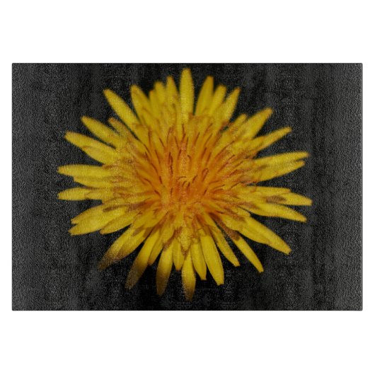 Paardebloem bloem cbcnm snijplank (Voorkant)