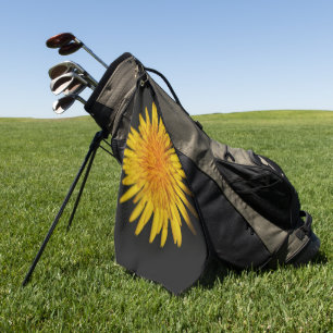 Paardebloem Bloem gtcnm Golfhanddoek