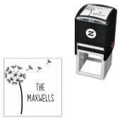 Paardebloem Bloem Parachutes Familienaam Zelfinktende Stempel (In situ)