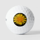 Paardebloem Bloem ssf gbcna Golfballen (Voorkant)