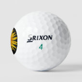 Paardebloem Bloem ssf gbcna Golfballen (Logo)