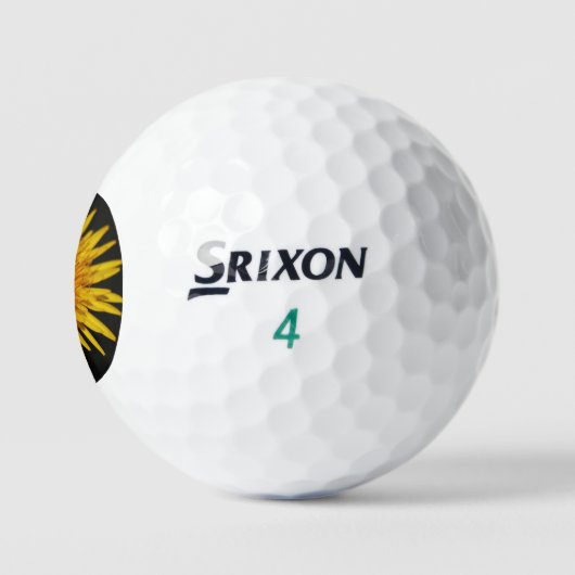 Paardebloem Bloem ssf gbcna Golfballen (Logo)