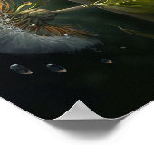 Paardebloem Bloemen Art Print Poster (Hoek)