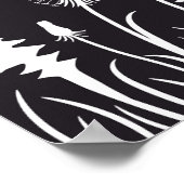 Paardebloem bloemen poster (Hoek)