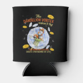 Paardebloem bloemen - Wetenschap zaad feiten Blikjeskoeler (Voorkant)