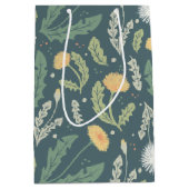 Paardebloem bloemenwiet patroon medium cadeauzakje (Voorkant)