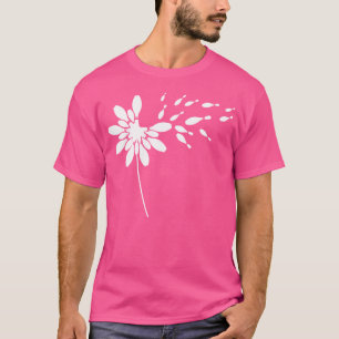 Paardebloem Bowling Pin voor Bowling Speler Bowlin T-shirt