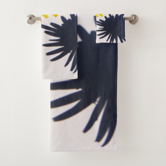Paardebloem en Schaduw btcnm Bad Handdoek (Insitu)