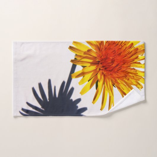 Paardebloem en Schaduw btcnm Bad Handdoek (Handdoek)
