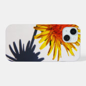 Paardebloem en Schaduw iphcna iPhone 15 Case (Achterkant horizontaal)