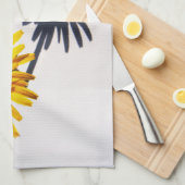 Paardebloem en Schaduw kitcna Theedoek (Quarter Fold)