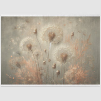Paardebloem Flora Decoupage Tissuepapier