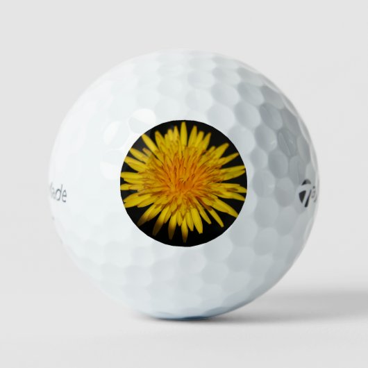 Paardebloem Flower tmtp5 gbcnm Golfballen (Voorkant)