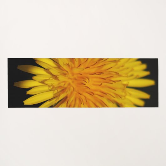 Paardebloem Flower ymcnm Yogamat (Achterkant (horizontaal))