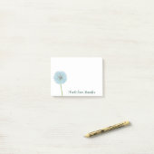 Paardebloem Foto Gepersonaliseerd Bericht Post-it® Notes (Op bureau)