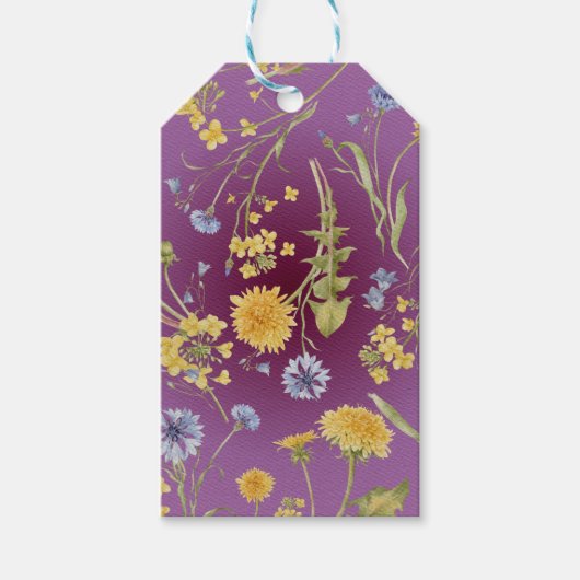 paardebloem genot cadeaulabel (Voorkant)