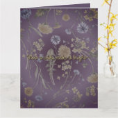 paardebloem genot kaart (Gele Bloem)