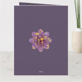 paardebloem genot kaart (Achterkant)