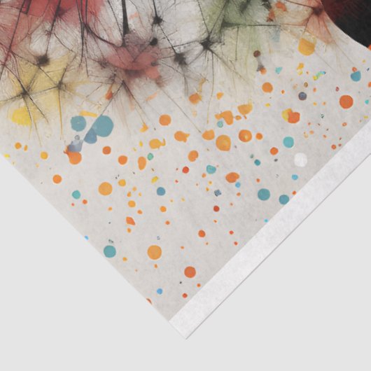 Paardebloem Harmony in Bloom Decoupage Tissuepapier (Detail)