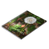 paardebloem journaal notitieboek (Linkerzijde)