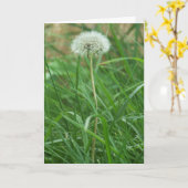Paardebloem Kaart (Gele Bloem)