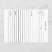 Paardebloem Materia Medica Kruiden Plant Studie Ka Briefkaart (Achterkant)