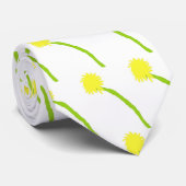 Paardebloem stropdas (Opgerold)