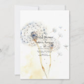 Paardebloem Vrijgezellenfeest Kaart (Voorkant)